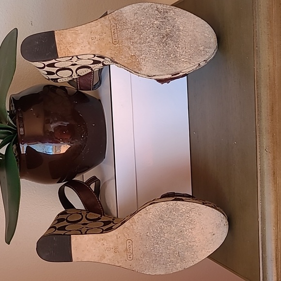Coach Robina Vacchett Wedge Sandal - Picture 6 of 16